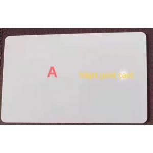 Thermal Printable Pvc Blank Card Blank Cr80 54*85.6mm For Card Production