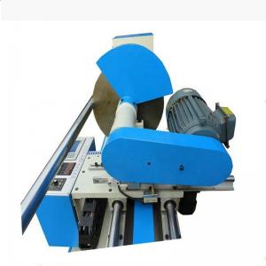 Roller Fabric Leather Strip Cutting Machine For Manufacturing Plant Needs