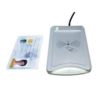 China Manual insert hybird RF/IC Card Reader on sale