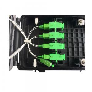 China 8 Port Fiber Optic Distribution Box IP68 For Network FTTH Waterproof Splitter Box supplier