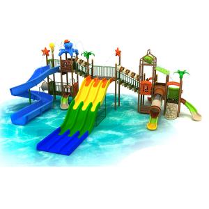 China Swimming Pool Game Fiberglass Large Kids Slide Anti Ultraviolet supplier
