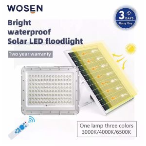 3000K - 6500K Outdoor Solar Flood Lights LED IP65 Aluminium Alloy