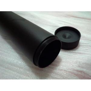 China OD50, ID48.5, Black anodized matt , threaded ends with cap , LOGO silk printing supplier