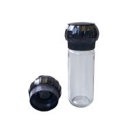 China Glass Jar 100ml 135mm 146g Plastic Pepper Grinder Mill on sale