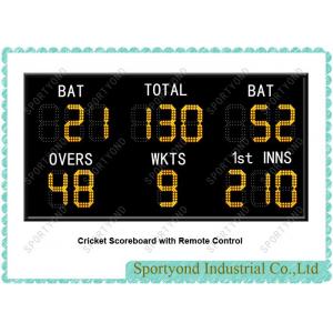 Outdoor Electronic Cricket Scoreboard With Remote Control