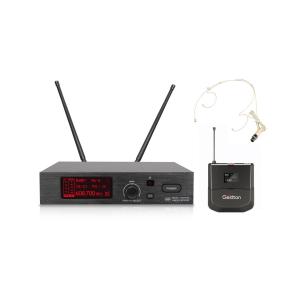 19" 1/2U UHF Headset Wireless Microphone System 510-937MHz UHF Transmitter And Receiver