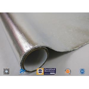 Aluminum Coated Fiberglass Fabric For Fireproof 260 ℃ High Temperature