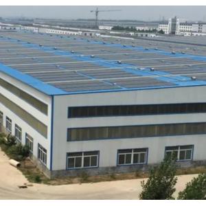 Clean Energy Structural Steel Frame Fabricated Solar Power Roof Q355B