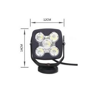 China Automobiles motorcycles 4 inch 50w Car LED Headlight flood/spot beam12v with side light supplier