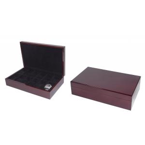 China Wooden Watch Boxes with 12 kidney pillow for holding watches supplier