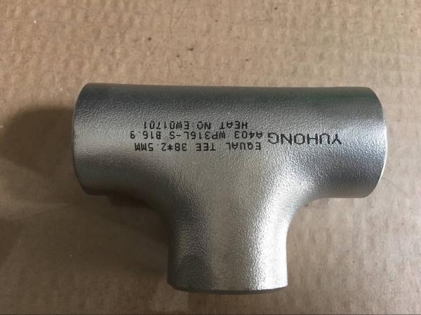 Stainless Steel Butt Weld Fittings Short Reduce 90 deg Elbow 1/2" to 60" sch40