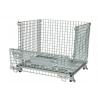 Zinc Plated Metal Wire Mesh Storage Baskets Industrial Stackable 800*600*640mm