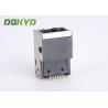China SMD PCB Mount shielded low profile single port RJ45 Ethernet connector Female cat5 jack KRJ-CB001NL wholesale