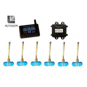 Anti - Tire Explosion Truck Tire Pressure Monitoring System , Tpms Monitoring System With 4 Sensors