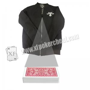 China Clothes Zipper Invisible Playing Card Scanner / Metal Poker Analyzer supplier