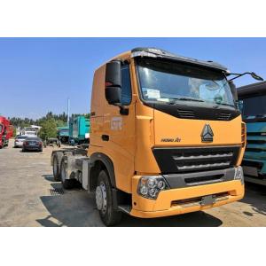 China HOWO A7 420 HP 6X4 Prime Mover Truck / Diesel Tractor Truck HF7 Front Axle supplier