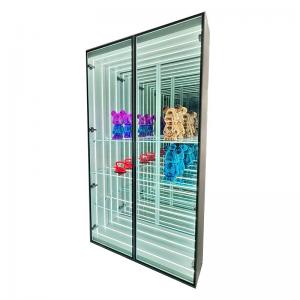 High Brightness LED Light Source Fashion Display Case for Indoor and Outdoor Settings