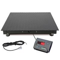 China Warehouse Weighing Floor Scale 5T Electric Industry Platform Scale Indicator on sale