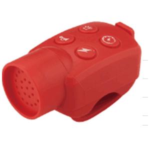 Red Battery Operated Bicycle Horn B21 Model 4 Different Sounds 2 * AAA Battery