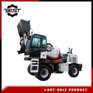China Automobile alimentant le camion mobile de mélangeur concret avec le réservoir hydraulique pendant 24 heures de travail supplier