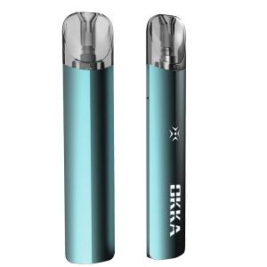 RoHS Rechargeable Customized All In One Vape Kit , Refillable Vape Device Blue