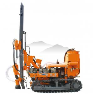 China 20m Blast Hole Drill Rig , Crawler Mounted Drilling Rig For Industrial supplier