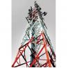 self supporting mobile telecom antenna galvanized steel lattice tower