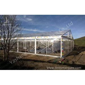 China Wind Resistant Transparent Fabric clear event tent Canopy Structure wholesale