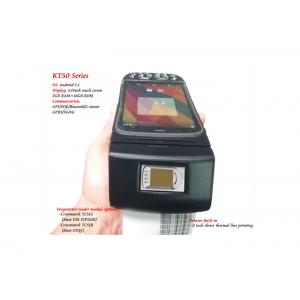 China High Speed USB Fingerprint Scanner Built in Thermal Printer for Attendance Security supplier