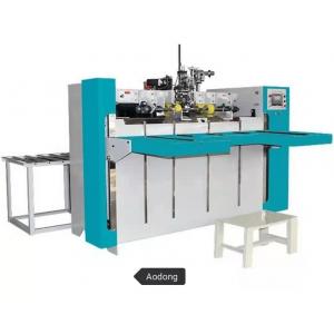 High Safety Corrugated Box Stitcher Machine , Cardboard Box Machine