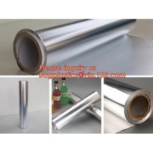 Factory direct selling costom household food grade aluminium foil roll,thermal insulation foil bbq paper roll bagease