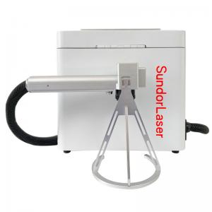 Portable small fiber laser 20w 30w 50w 100w Max Raycus JPT cnc desktop color fiber laser marking machine price for metal