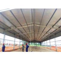 China Hot Dip Galvanized Structural Steel Frame Buildings / Galvanized Steel Frame Building on sale