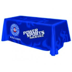 China Commercial Polyester Custom Table Runner With Logo Dye Sublimation Printed supplier