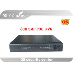 China Unique NVR Network Video Recorder 8Ch Support CMS / MYEYE Platform supplier