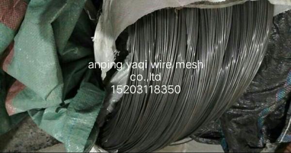 High Carbon Spring Steel Wire Black Steel wire 2.5mm For Supporting Mosquito Net