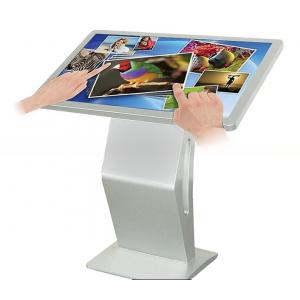 43 inch floor stand LED advertising information self-service terminal PC interactive kiosk