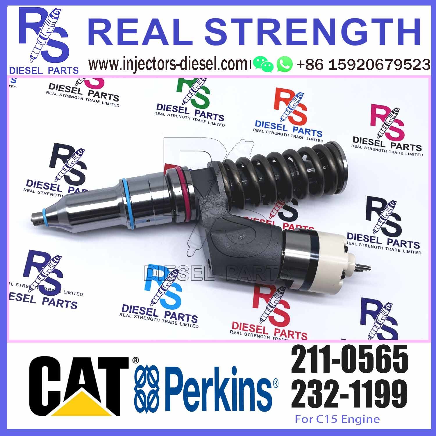 China C15 Engine Fuel Injector For Cat E365B E365C E365D E374D E374F 10R-1273 10R-9236 356-1367 249-0709 232-1199 wholesale