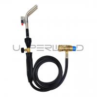 China Customized Support Push Button Ignition Mapp Gas Propane Brazing Torch with Two Burner OEM on sale