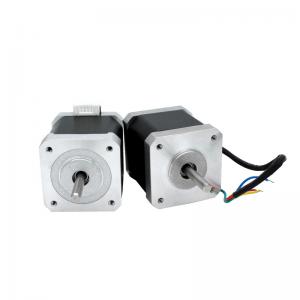 China Quiet Nema 17 Stepper Motor 4 Wire 5 Kg/Cm 0.4A For 3D Printer 42mm Hybrid supplier