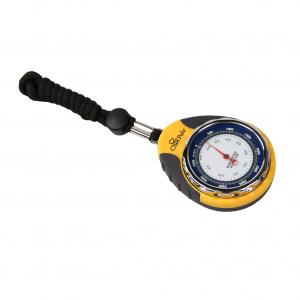 China Outdoor Camping 60mm 1050hPa Altitude Gauge Thermometer supplier