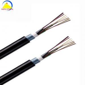 Coaxial 2pcs FRP Outdoor Network Cable With LZSH Jacket