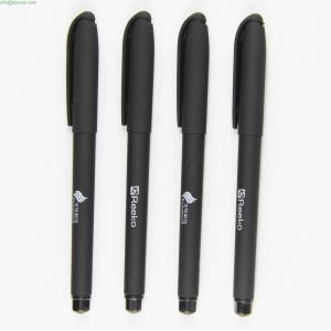 China New Promotional Plastic Pen For Advertising/OEM LOGO pen, black gel ink pen supplier