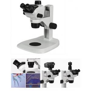 Up - Down Illumination Stereo Zoom Binocular Microscope / Trinocular Stereo Microscope