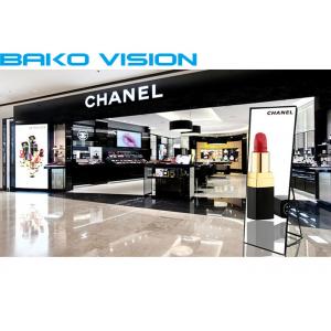 China Indoor Advertising Front Service LED Display P2.5mm Full Color Standing Screen supplier