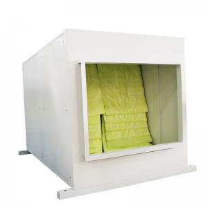 China Two Stage Filter Clean Room Ventilation Fresh Air Cabinet Air Handing Unit AHU supplier