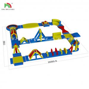Sea Large Inflatable Water Park Floating Game Floating Island Equipment