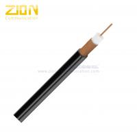 China 18 AWG Bare Copper Conductor RG6 Riser CMR Coaxial Cable for TV Antenna on sale