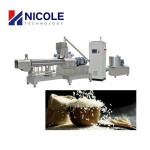 Plc Control 380v 415v Artificial Rice Production Line 600kg/H