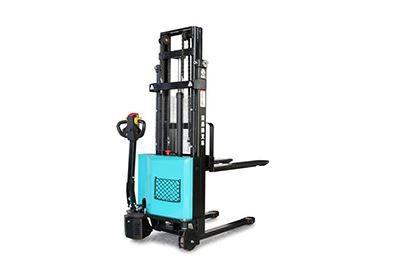 Adjustability All Around Pedestrian Electric Pallet Stacker With Multifunction Intelligent Handle